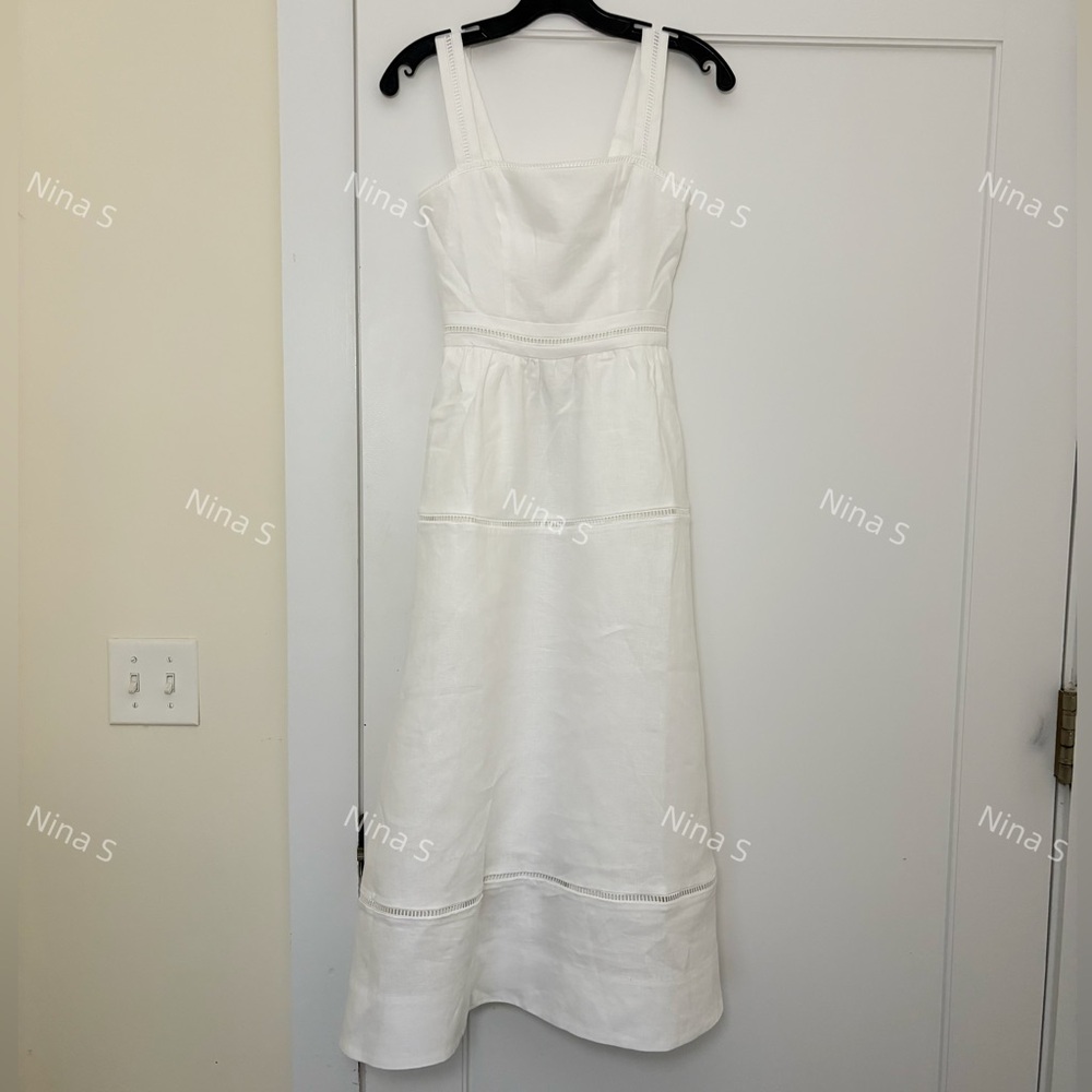 Reformation White Midi Sundress - Picture 3 of 6